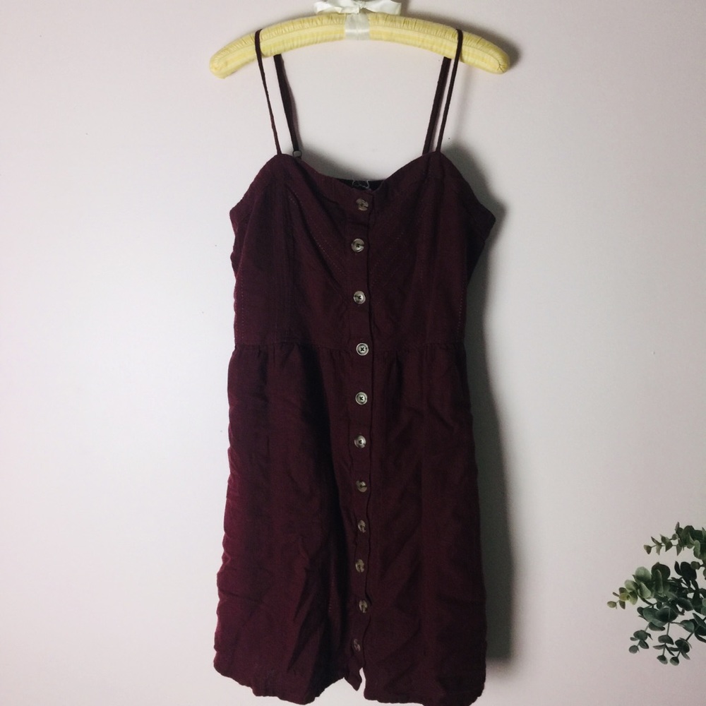 Universal thread maroon dress